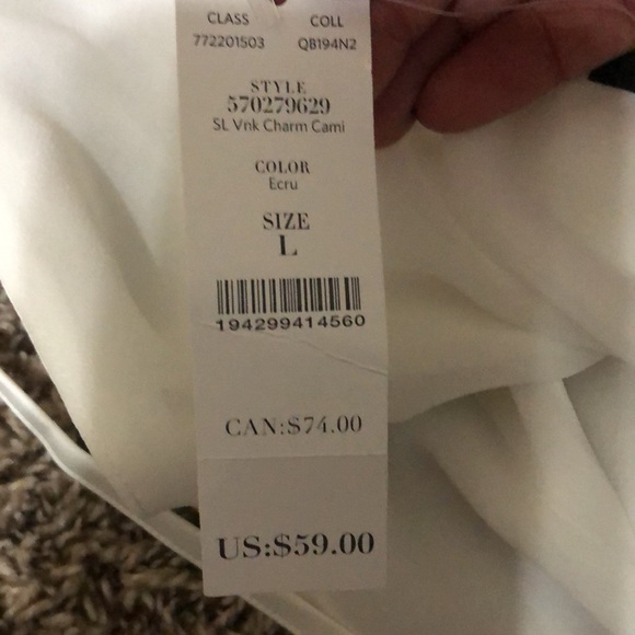 WHBM Satin Camisole - Picture 4 of 4